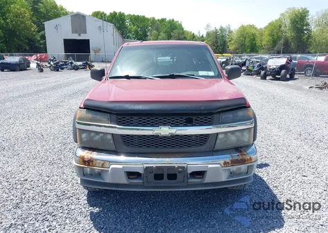 2005 Chevrolet Colorado Ls из США, поврежденный, VIN 1GCDT136858253493